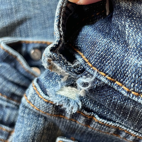 Rock & Roll Cowgirl Rival Low Rise 30x34 (measures 33x33) Jeans Tall Boot Cut - Picture 9 of 10